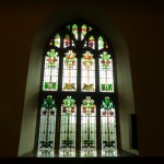 Some of the unusual windows in this church